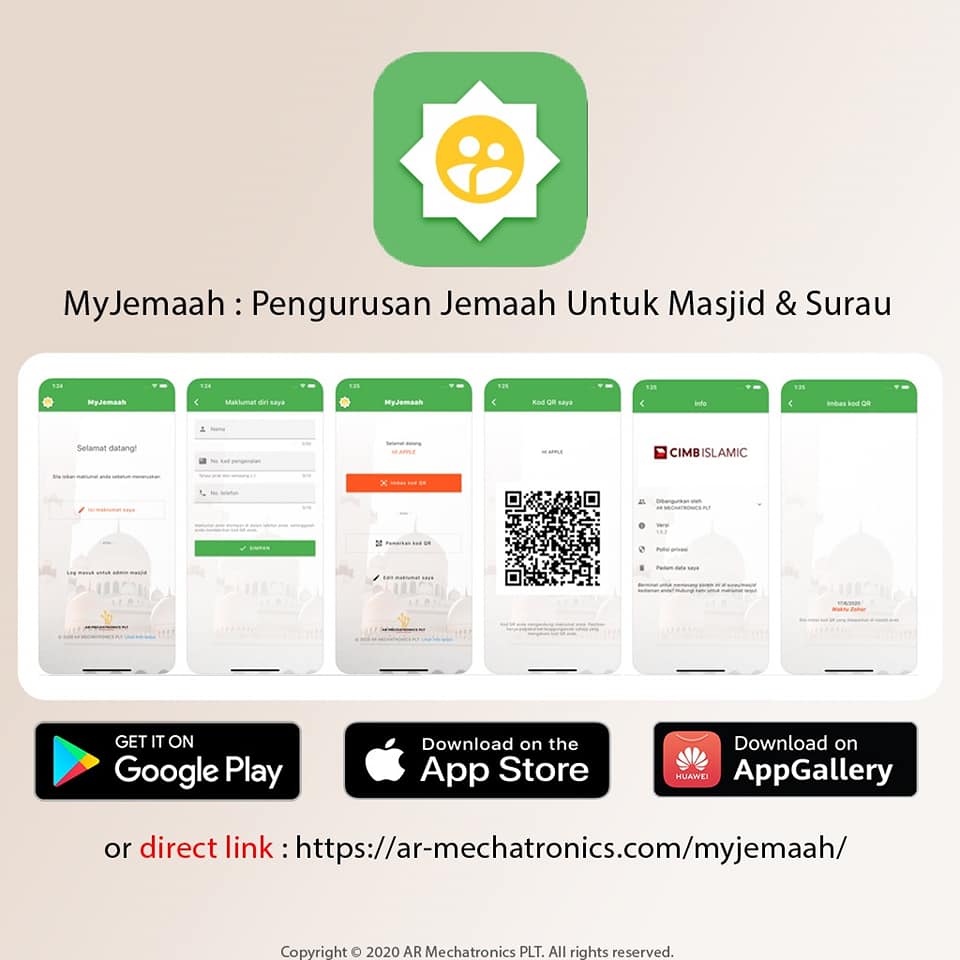 Aplikasi Myjemaah Diperkenal Rekod Kehadiran Jemaah Masjid Dengan Lebih Mudah