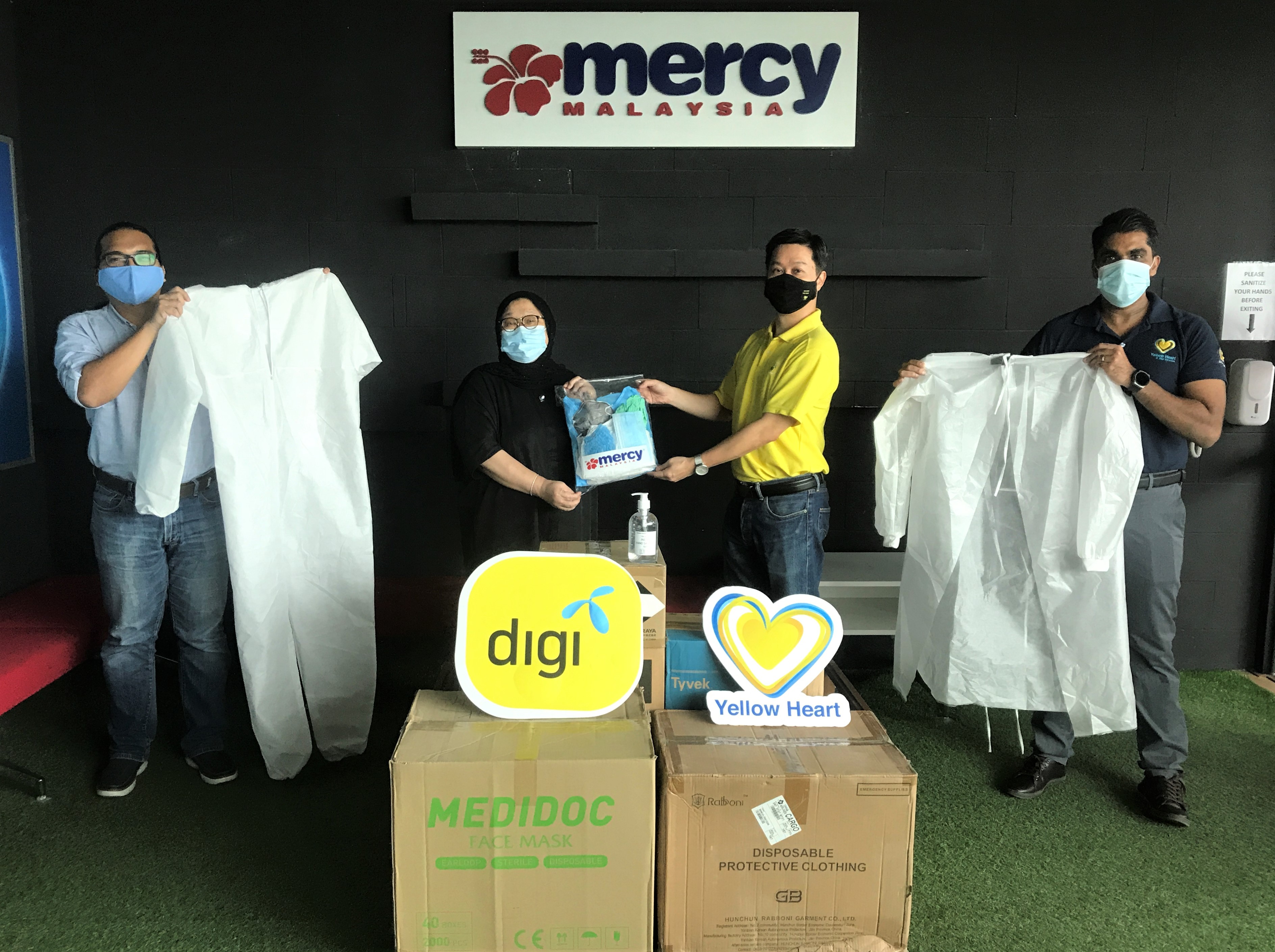 Digi Umum Kerjasama Dengan MERCY Malaysia Untuk Bantu Petugas 