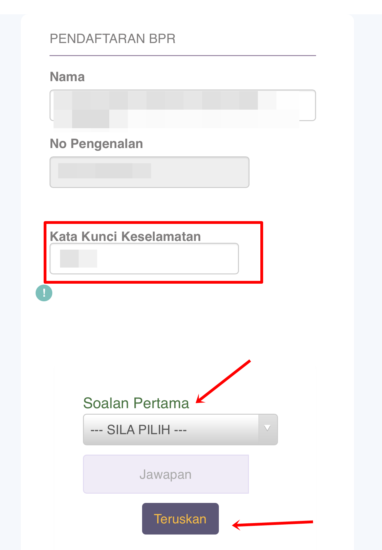 Cara Daftar Akaun Baru Untuk Kemaskini Permohonan Bantuan Prihatin Rakyat Bpr 2021