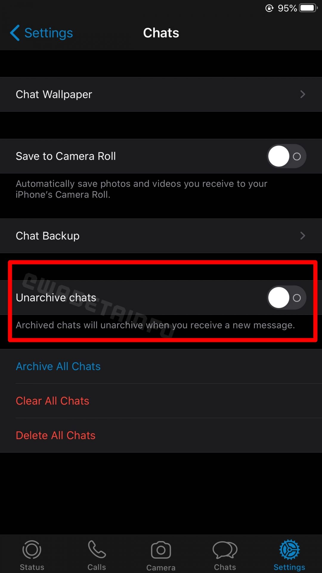 Whatsapp Akan Tambah Baik Ciri Archived Chats