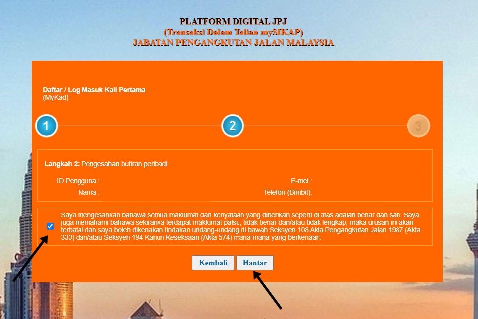 Platform digital jpj