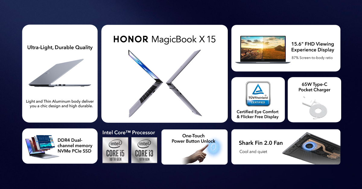 Замена матрицы honor magicbook 15