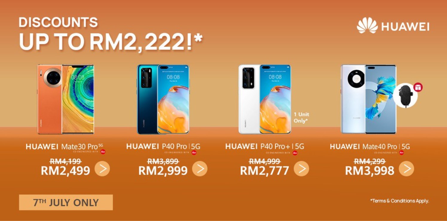 Jualan Mega HUAWEI 7 7 Tawar Hadiah Dan Diskaun Sehingga 90 