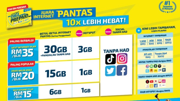 digi prepaid plan rm35